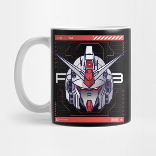 Gundam Rx-78 Head Mug